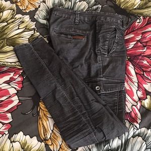 Stitch’s velvet pants
